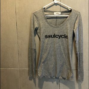 Gray Soulcycle Long Sleeve
